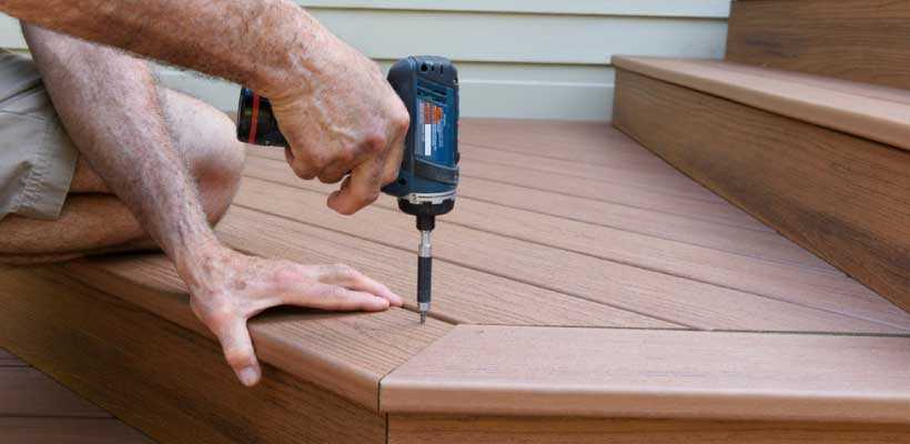 Covering the Composite Decking's Edges